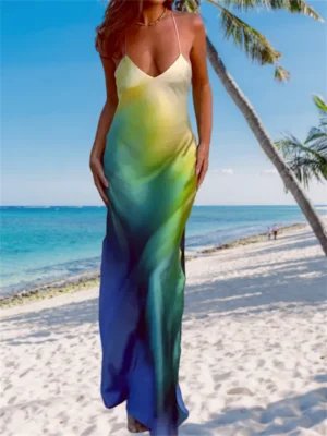 Women's Summer Cami Long Dress